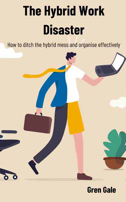 Hybrid work disaster book cover